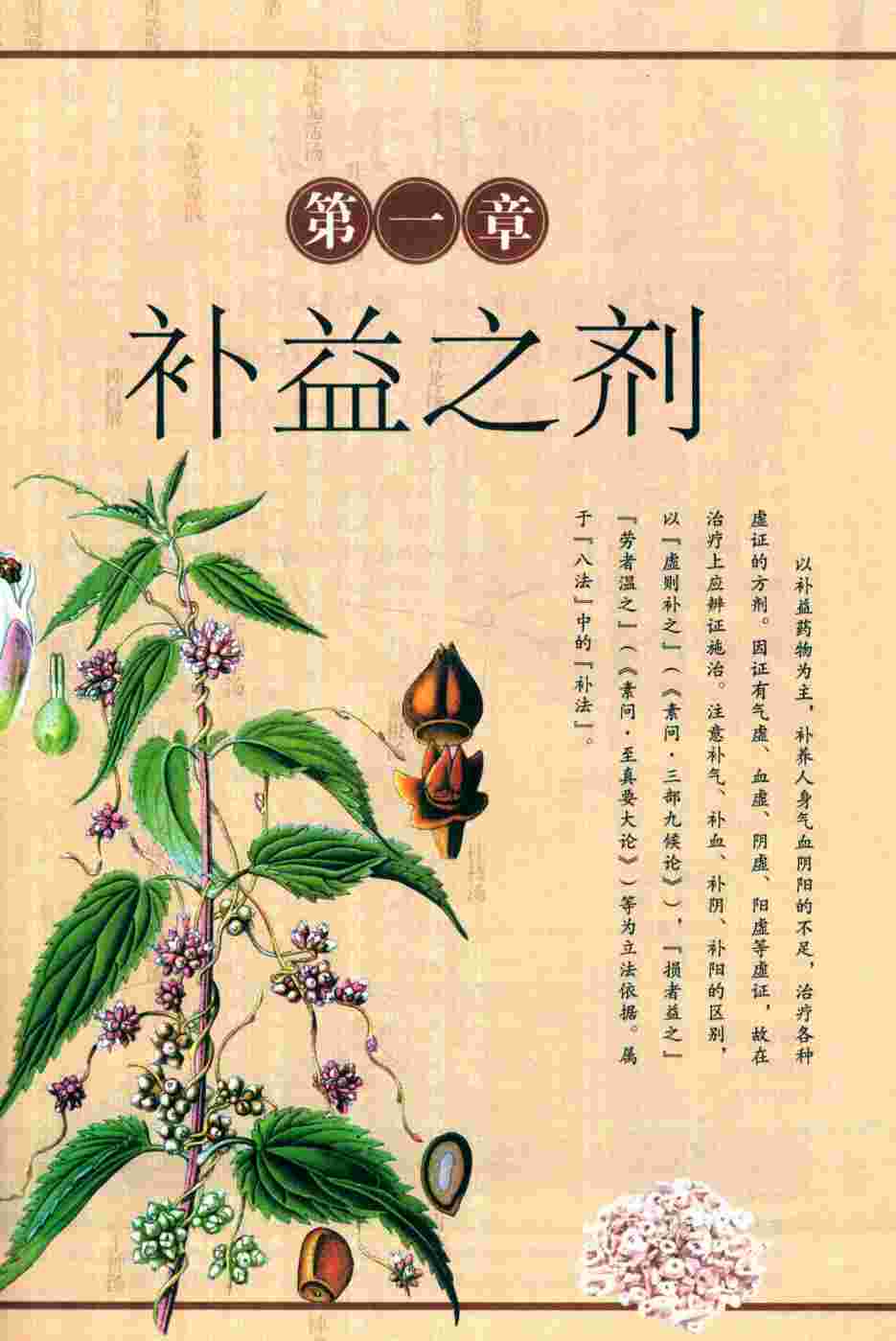 彩色图解  汤头歌诀